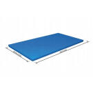 Prelata Piscina Bestway Flowclear pentru Piscine Dreptunghiulare - 300 x 201 cm - Albastru