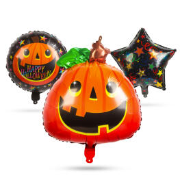 Set Baloane de Halloween - Dovleac - 5 buc / pachet