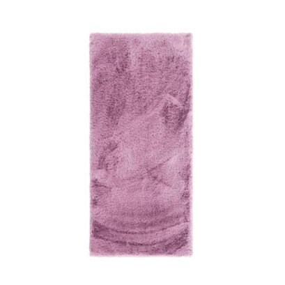 Covor cu Blana Artificiala - 50 x 160 x Roz