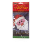 Decor Fereastra de Craciun - Mos Craciun - 28,5 x 27 cm