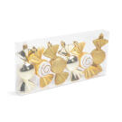 Decor pentru Brad - Bomboane Aurii - 10 x 3,6 cm - 6 buc / set