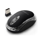 Mouse Wireless - Extreme Harrier XM105K - Negru