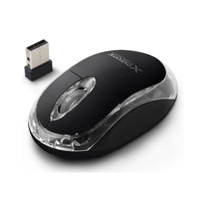 Mouse Wireless - Extreme Harrier XM105K - Negru
