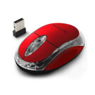 Mouse Wireless - Extreme Harrier XM105R - Rosu