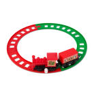 Tren de Craciun - cu Cheita - Rosu / Verde - 20 cm