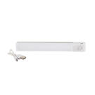 Lampa cu Senzor de Miscare, cu Baterii - 20 x 1,5 x 2,5 cm - Alb