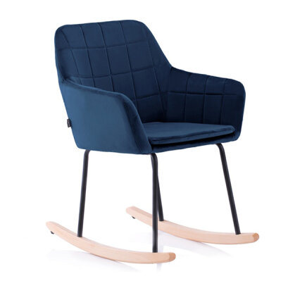 Scaun Balansoar Tapitat - Stil Scandinav „Isla”