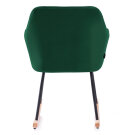 Scaun Balansoar Tapitat - Stil Scandinav „Isla”
