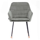 Scaun Balansoar Tapitat - Stil Scandinav „Isla”