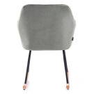 Scaun Balansoar Tapitat - Stil Scandinav „Isla”