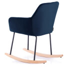 Scaun Balansoar Tapitat - Stil Scandinav „Isla”