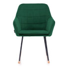 Scaun Balansoar Tapitat - Stil Scandinav „Isla”