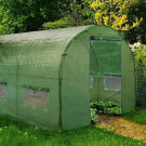 Husa Folie Solar de Gradina - 8 x 3 x 2 m - Verde