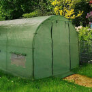 Husa Folie Solar de Gradina - 8 x 3 x 2 m - Verde