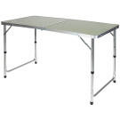 Masa Pliabila de Camping cu 4 Scaune - Verde - 120 x 60 x 70 cm