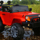 Masina Electrica pentru Copii - Jeep J19G - Rosu