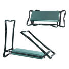 Scaun Multifunctional de Gradina - 49 x 27,5 x 59 cm - Verde