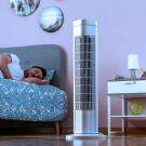 Ventilator Turn InnovaGoods Fankol - 50 W - Alb