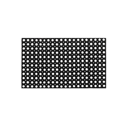 Covoras de Intrare din Cauciuc - Negru - 40 x 60 cm