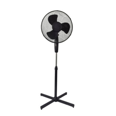 Álló ventilátor, Ø41 cm, 3 sebesség, 45 W - Fekete