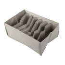 Fehérnemű rendszerező - 7 rekesz - 35 x 24 x 14 cm