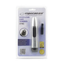 Orr és fülszőr nyíró - Esperanza Spike EBG004S - Ezüst