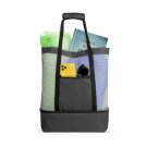 Strandtáska termo rekesszel - 45x43x15 cm - Fekete