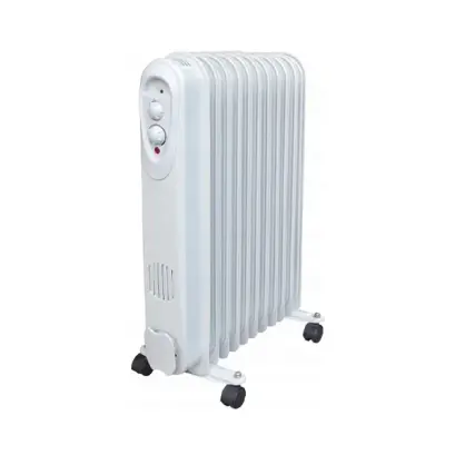 Calorifer cu Ulei si 11 Elemente - 2500W - Alb