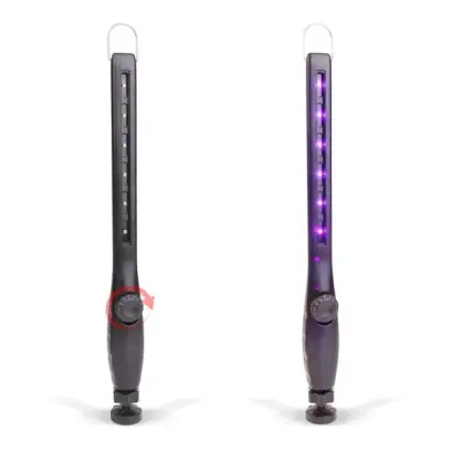 Lampa UV de Sterilizare - USB - 6 LED-uri UV - 2000 mAh - 378 x 34 mm