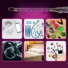 Lampa UV de Sterilizare - USB - 6 LED-uri UV - 2000 mAh - 378 x 34 mm