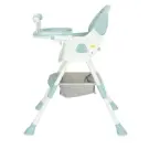 Scaun de Masa Bebe 3 in 1 - Reglabil, cu tava