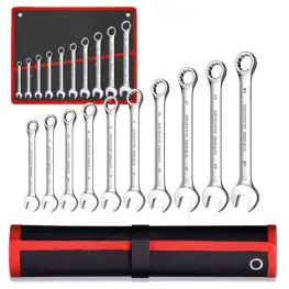 Set Chei Combinate Profesionale - 10 buc. (8-24 mm)
