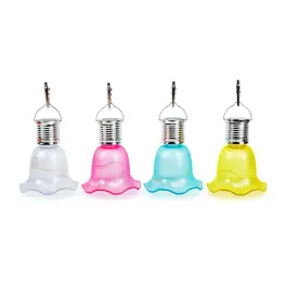 Floare Solară de Agățat - 4 Culori - 3 LED-uri Alb Cald - 17,5 x 9,5 cm