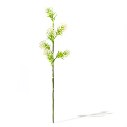 Decorațiune artificială inserabilă - Alb - 9 x 46 cm