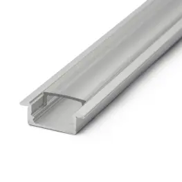 Profil de Aluminiu cu Capac Transparent din Policarbonat cu LED - 2000 mm
