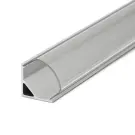 Profil de Aluminiu LED Colț - 2000 x 16 x 16 mm