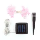 Ghirlanda Solara cu Flori - 2,4 m - 25 LED - Alb Cald