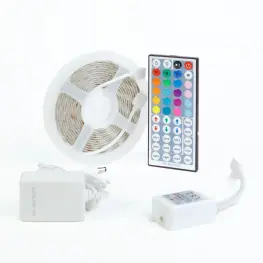 Banda LED RGB - 3 metri - 220-240V, 5050 SMD, 30 LED/m, 7,2W/m, cu telecomandă