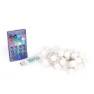 Șir de Lumini Inteligent RGBIC - 5 m - Bluetooth și Mod Muzical - Alimentare USB - IP65