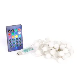 Șir de Lumini Inteligent RGBIC - 5 m - Bluetooth și Mod Muzical - Alimentare USB - IP65