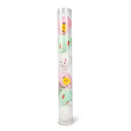 Set de Ouă Decorative de Paște - 3 Culori - 6 cm - 6 buc/pachet