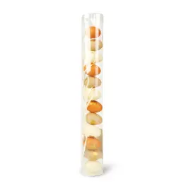 Set de ouă decorative de Paște - 3 tipuri - 40 x 25 mm - 12 bucăți / pachet