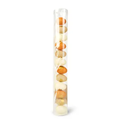 Set de ouă decorative de Paște - 3 tipuri - 40 x 25 mm - 12 bucăți / pachet
