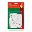 Set de Agățătoare pentru Jgheaburi - Transparent, Dublu - 50 buc / Pachet