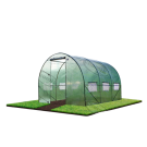 Sera de grădină verde, cu 3 segmente, 3 x 2 x 2 m, protecție UV-4
