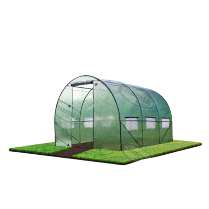 Sera de grădină verde, cu 3 segmente, 3 x 2 x 2 m, protecție UV-4