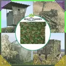 Plasa de Gradina - Camuflaj - 2 x 3 m