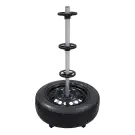 Suport Metalic pentru Depozitare 4 Anvelope - Pana la 100 kg - 45 x 45 x 105 cm