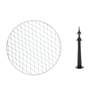 Plasă de protecție pentru păsări - 10m x 20m (4g/m2) - verde