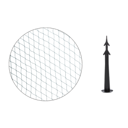 Plasă de protecție pentru păsări - 10m x 20m (4g/m2) - verde